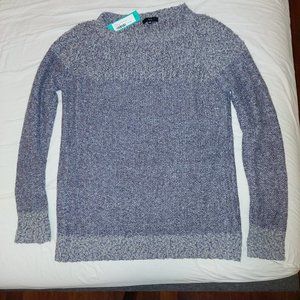 Clairina Textured Sweater - purple/heather